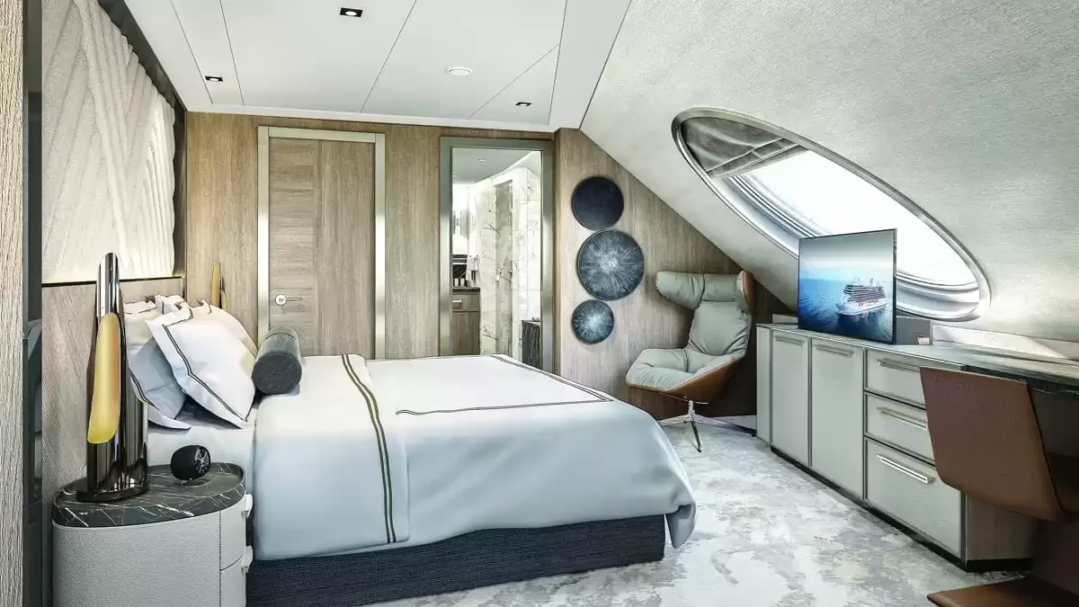 Une cabine à bord du Seven Seas Grandeur