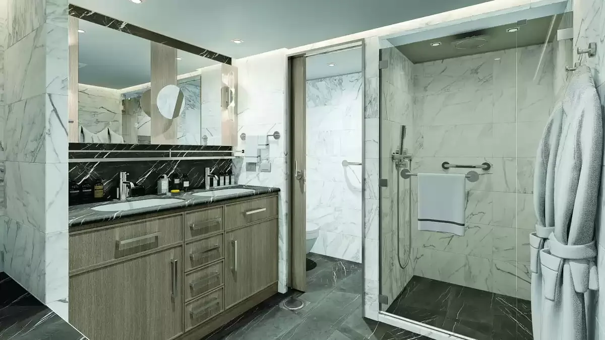Une cabine à bord du Seven Seas Grandeur