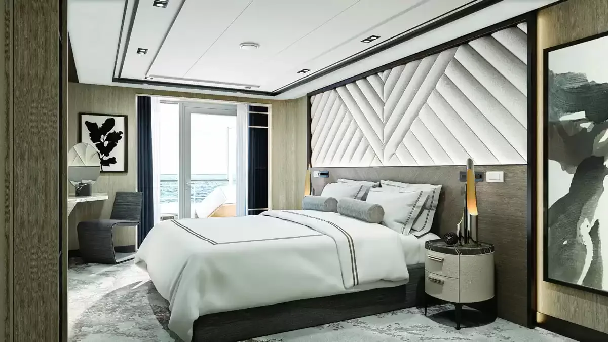 Une cabine à bord du Seven Seas Grandeur