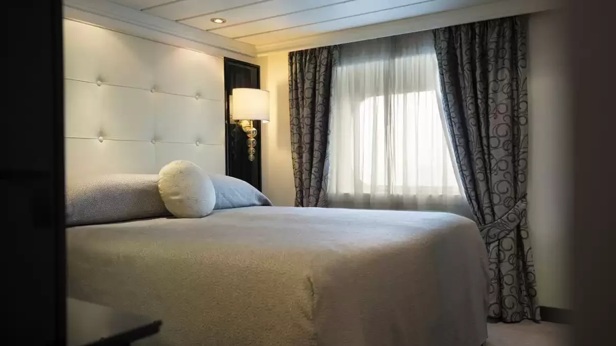 Une cabine à bord du Seven Seas Mariner