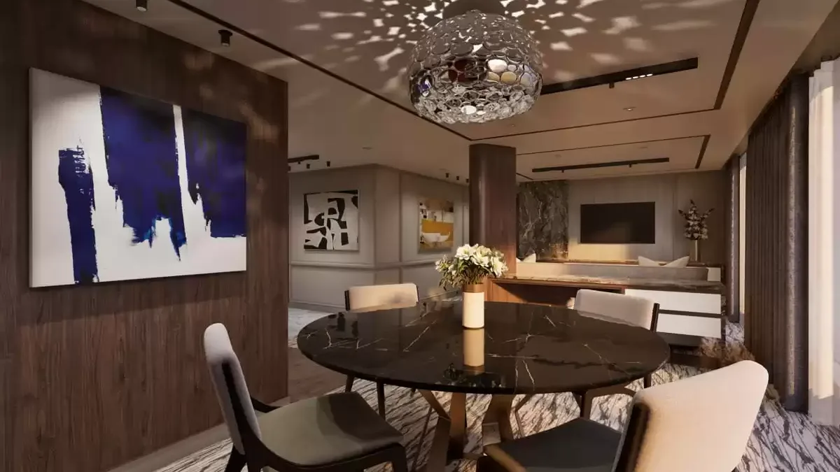 Une cabine à bord du Seven Seas Prestige