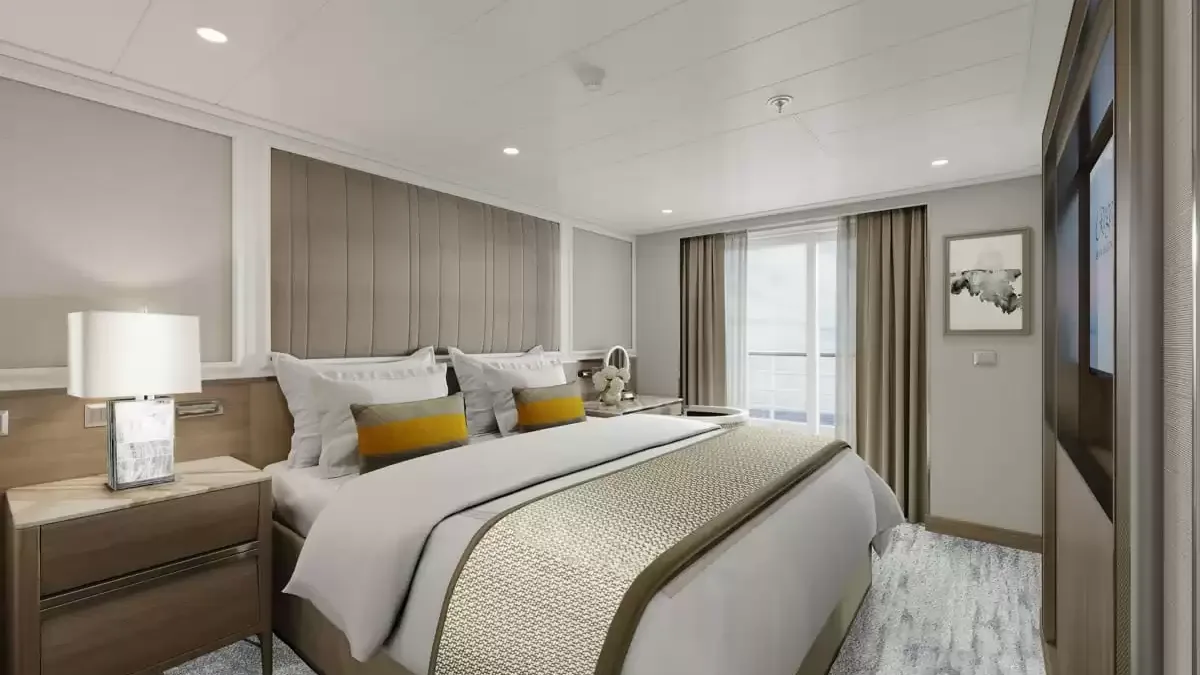 Une cabine à bord du Seven Seas Prestige