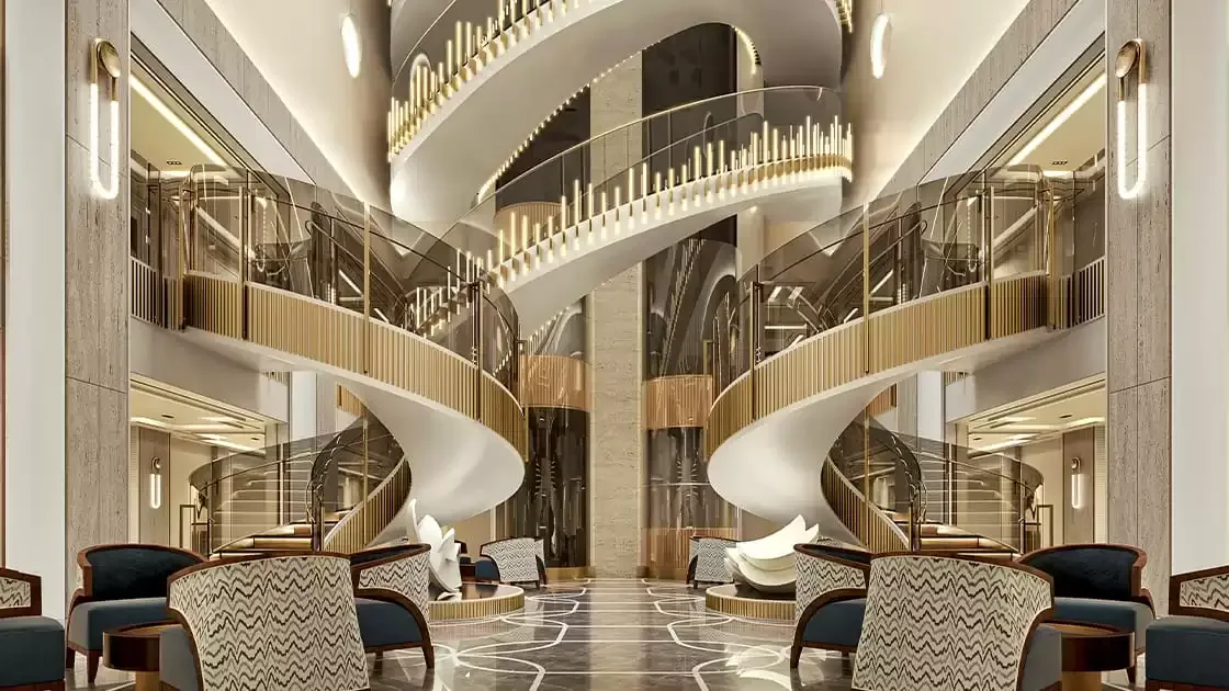 Espaces et activités à bord du Seven Seas Prestige