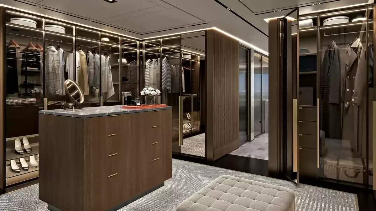 Une cabine à bord du Seven Seas Prestige