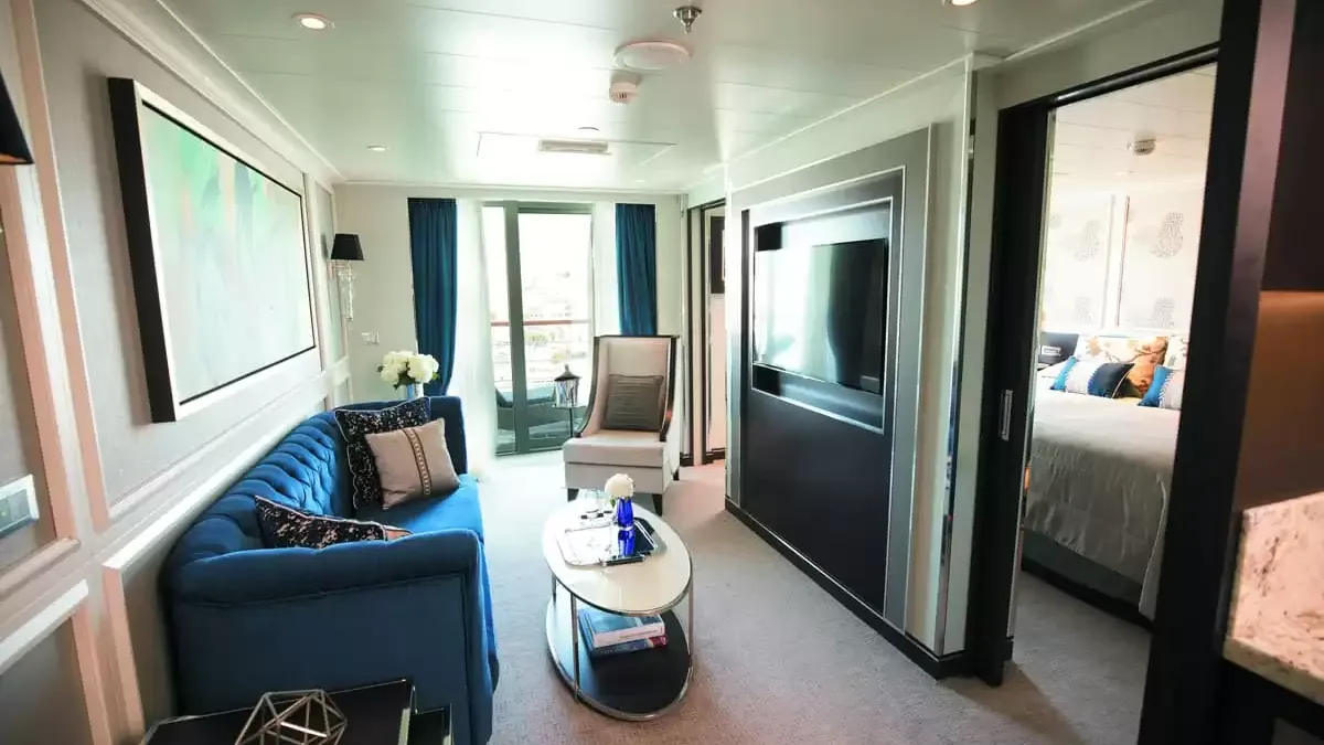 Une cabine à bord du Seven Seas Splendor