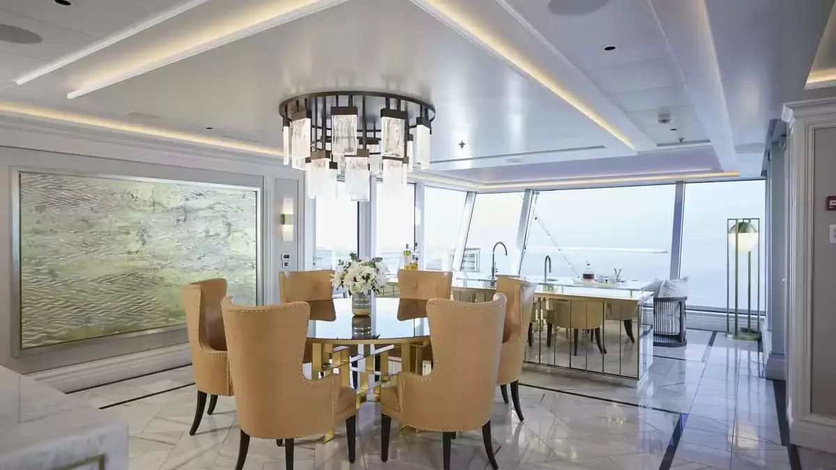 Une cabine à bord du Seven Seas Splendor