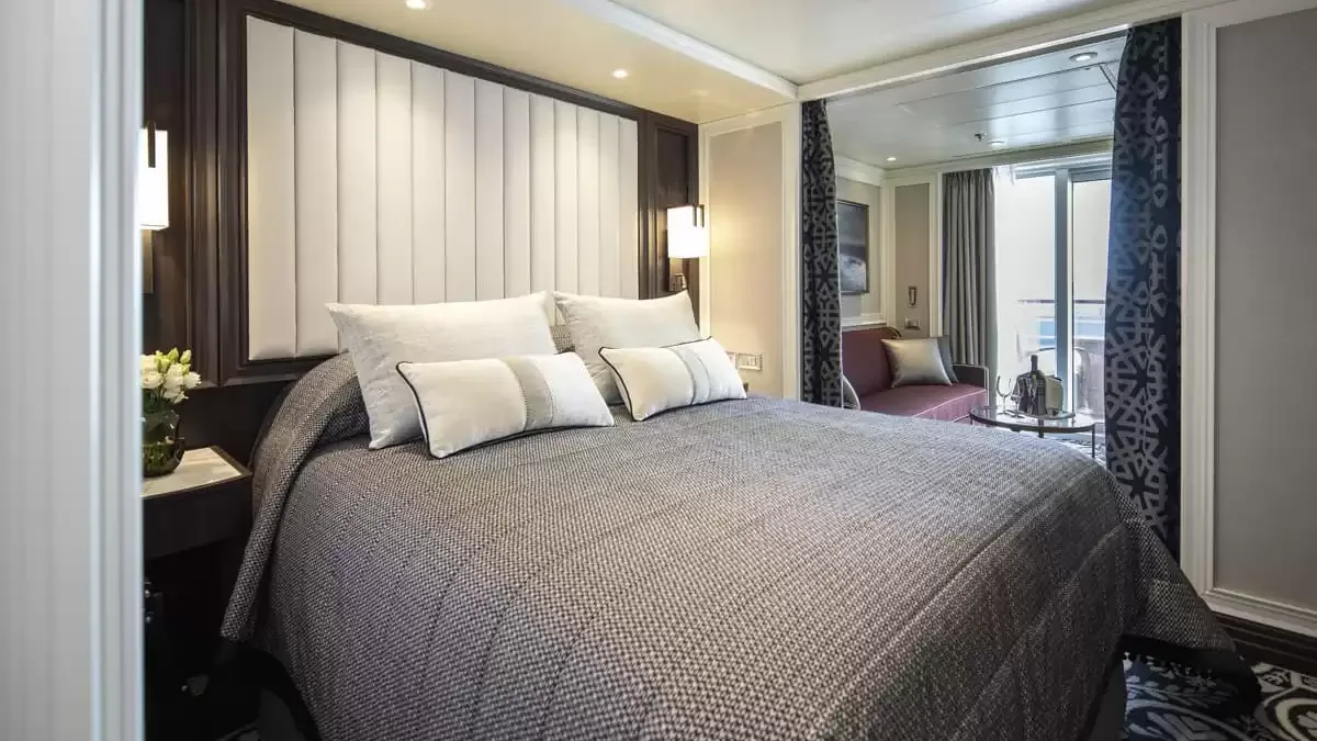 Une cabine à bord du Seven Seas Splendor