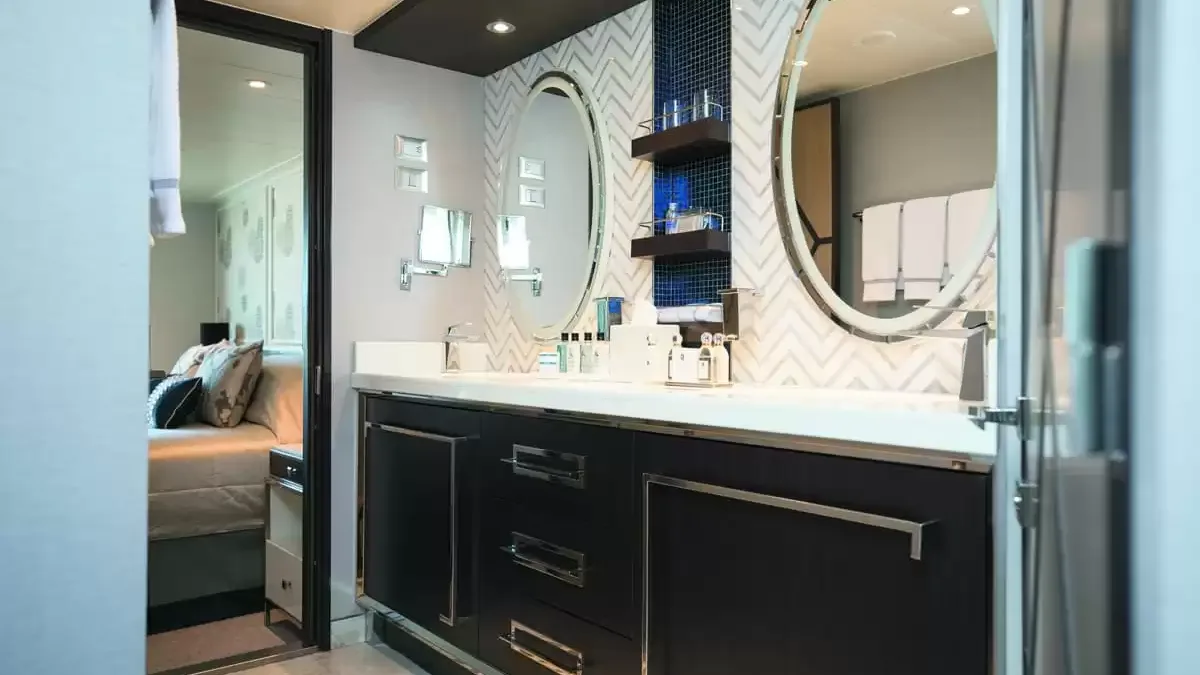 Une cabine à bord du Seven Seas Splendor