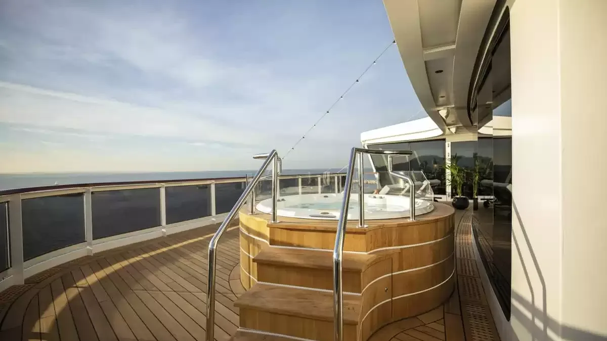 Une cabine à bord du Seven Seas Splendor