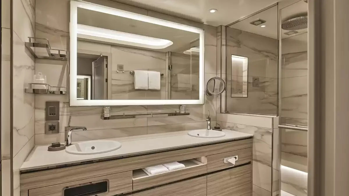 Une cabine à bord du Silver Endeavour