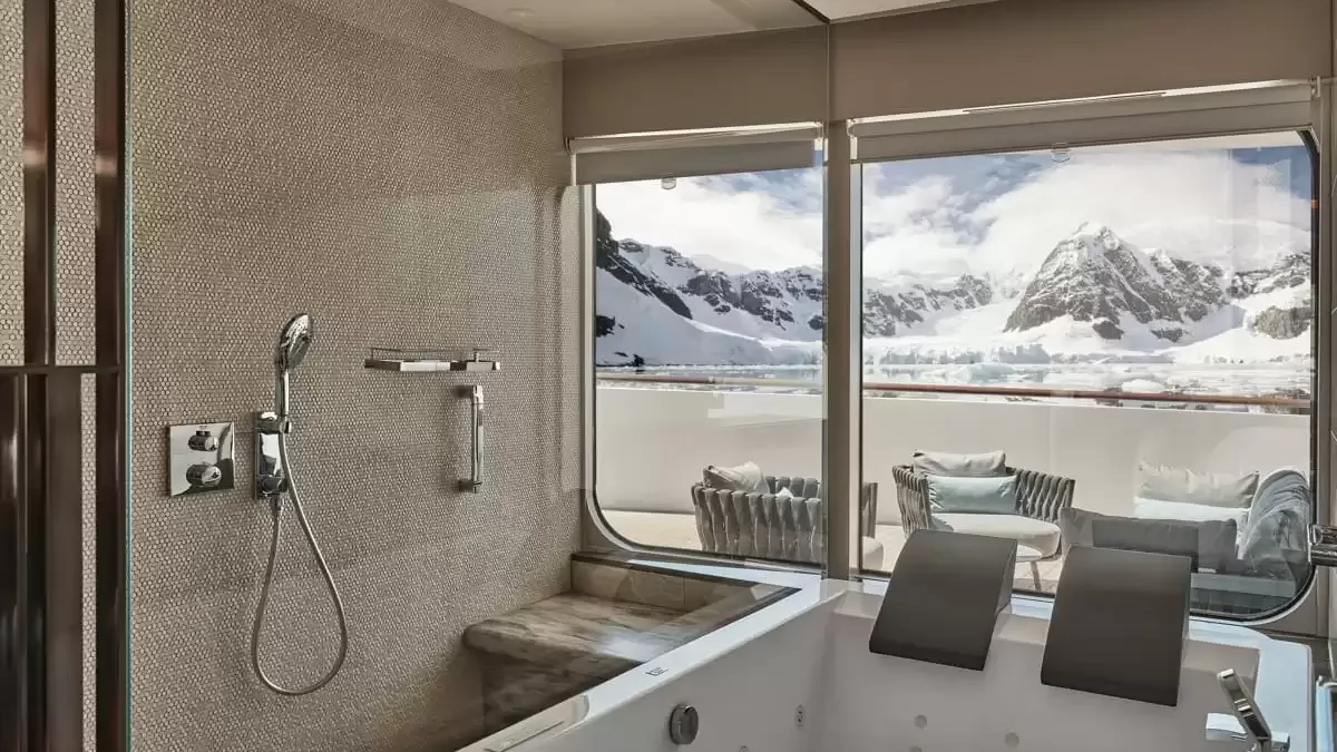 Une cabine à bord du Silver Endeavour