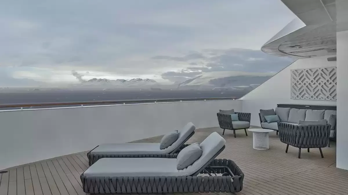 Une cabine à bord du Silver Endeavour