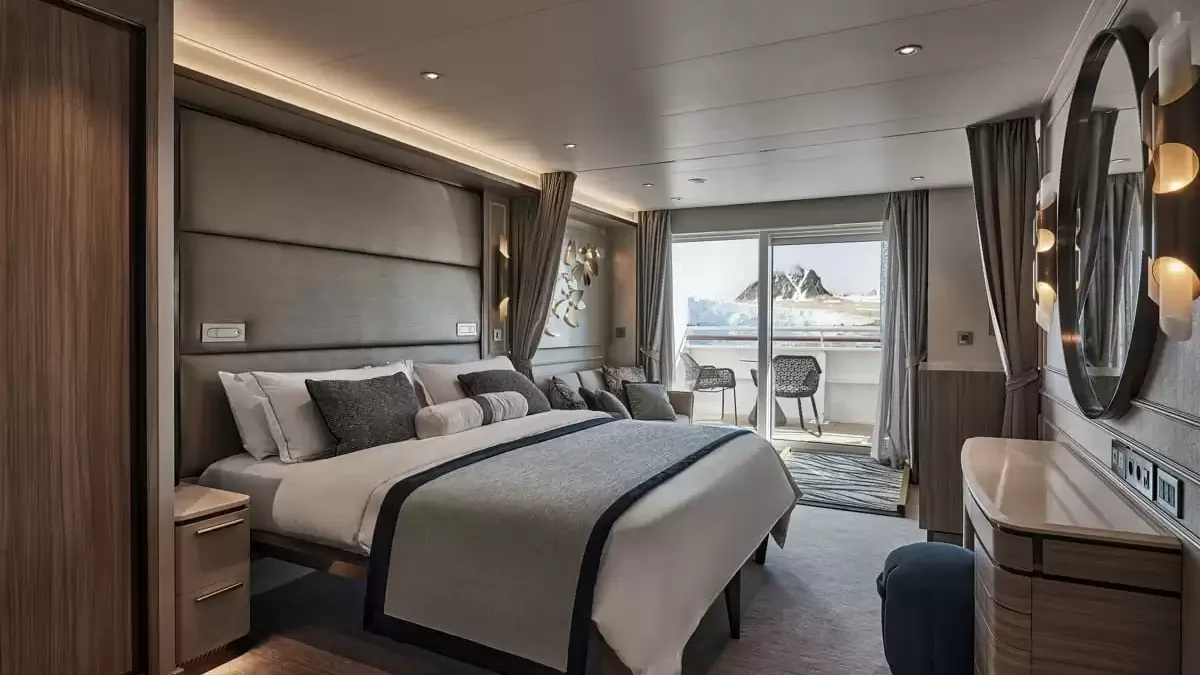 Une cabine à bord du Silver Endeavour