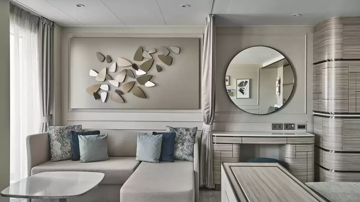 Une cabine à bord du Silver Endeavour