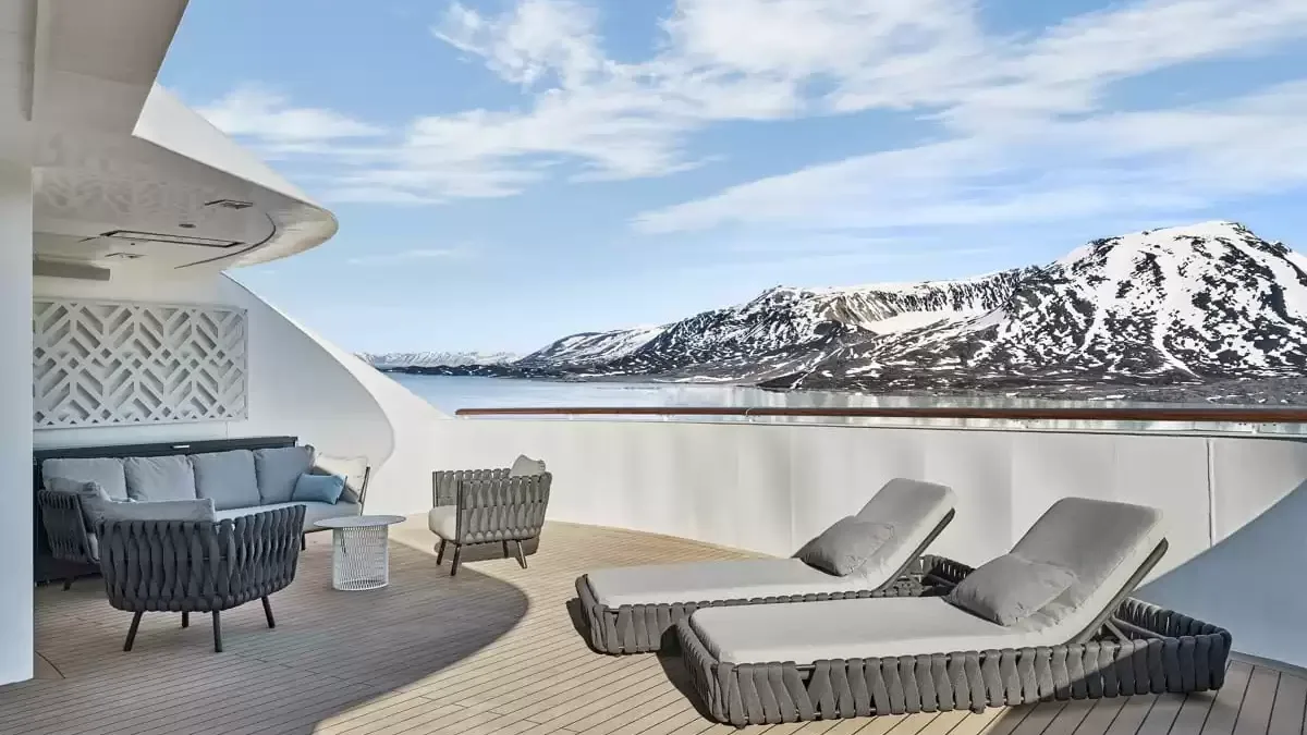 Une cabine à bord du Silver Endeavour