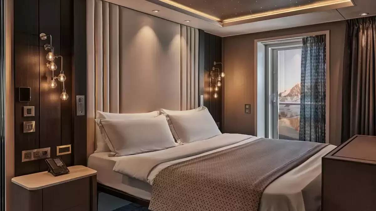 Une cabine à bord du Silver Endeavour