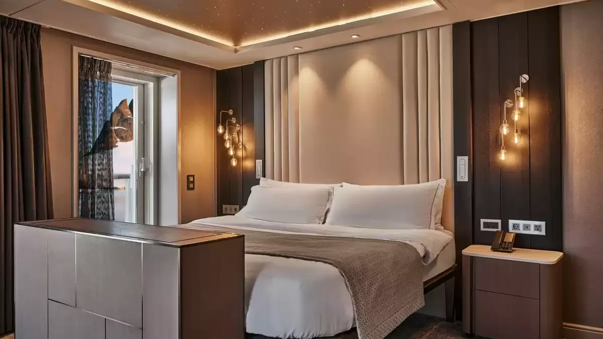 Une cabine à bord du Silver Endeavour