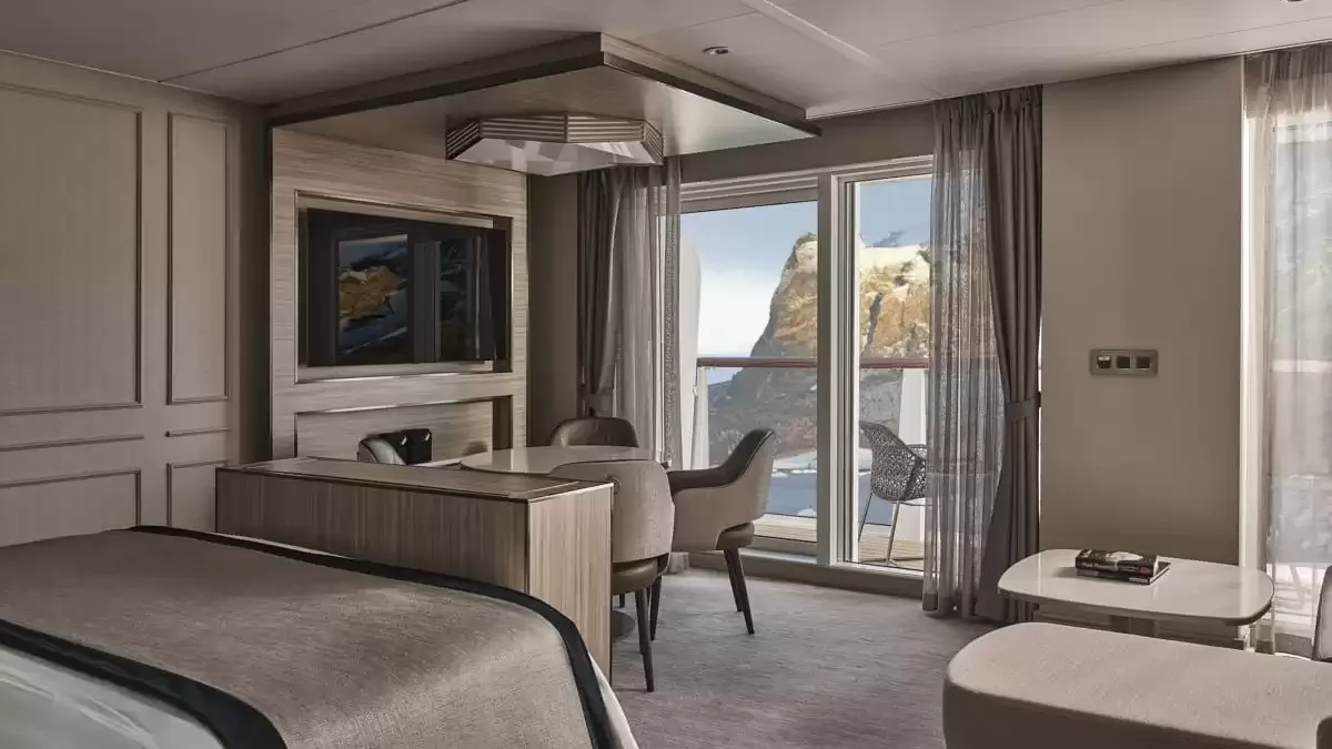 Une cabine à bord du Silver Endeavour