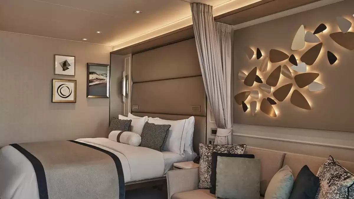 Une cabine à bord du Silver Endeavour
