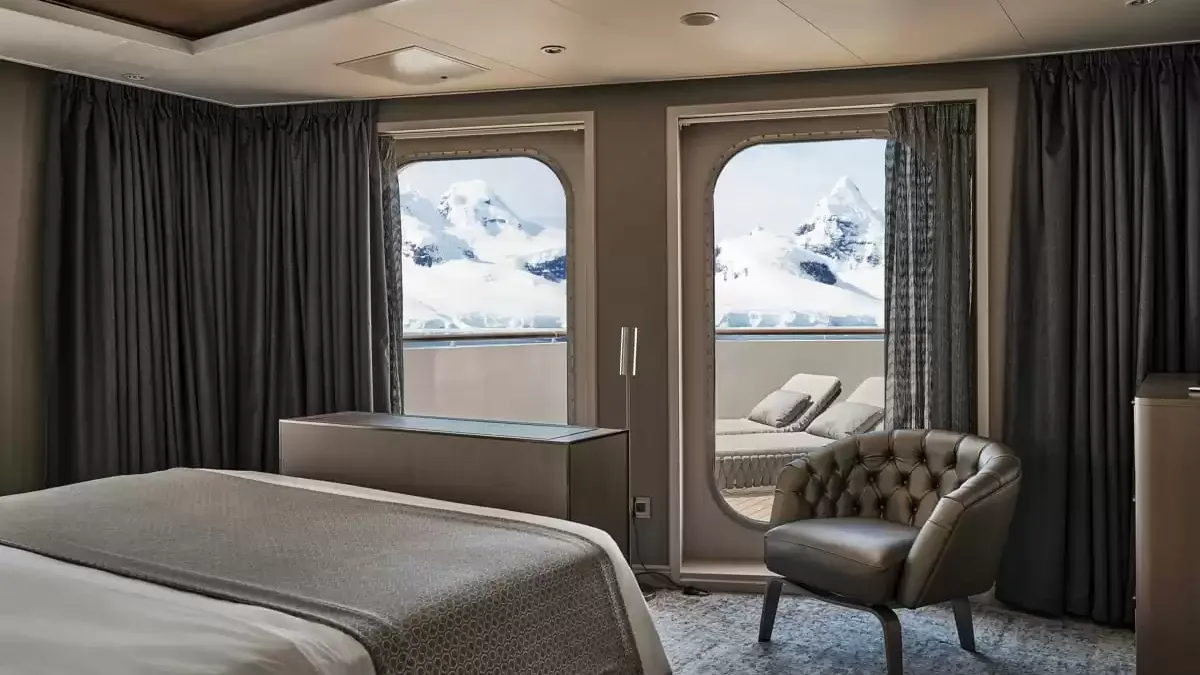 Une cabine à bord du Silver Endeavour