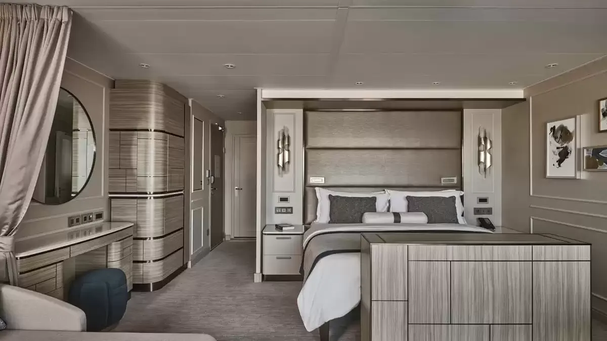 Une cabine à bord du Silver Endeavour