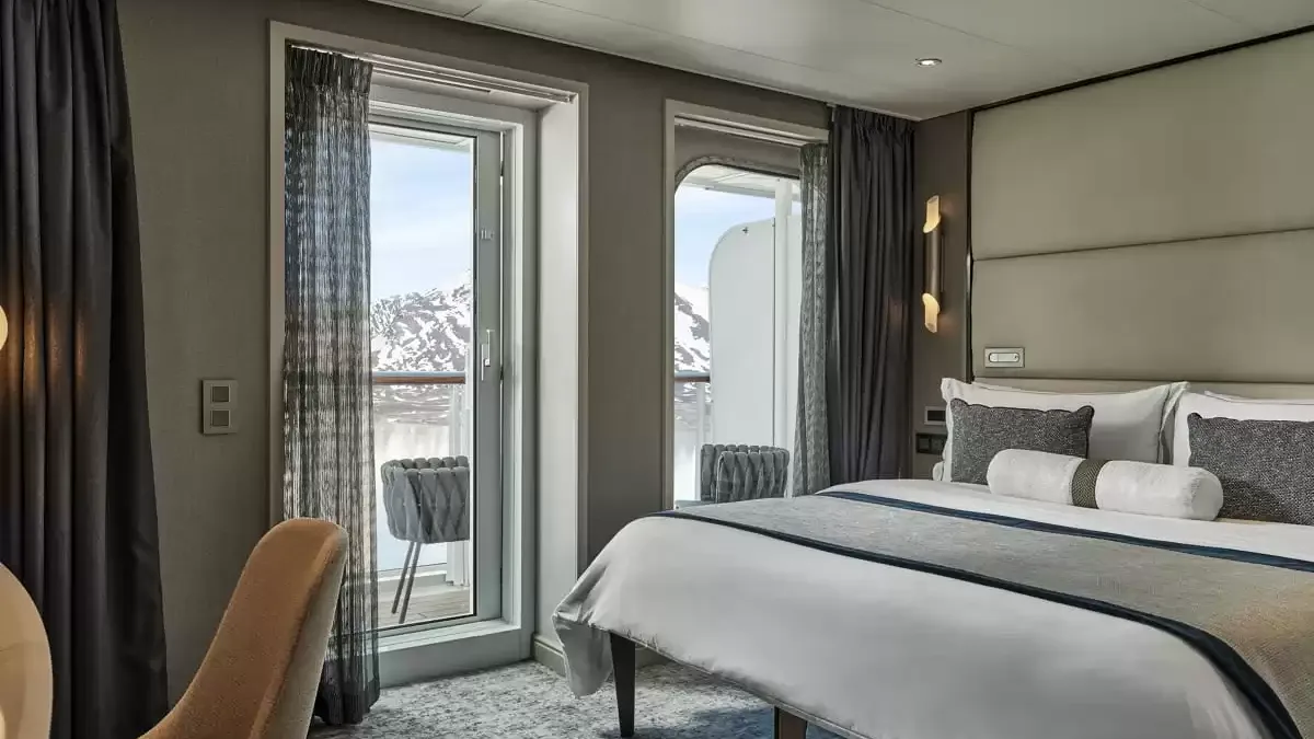 Une cabine à bord du Silver Endeavour