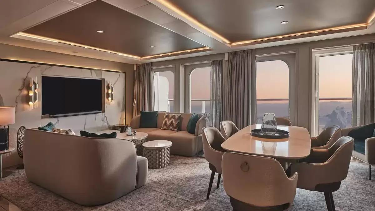 Une cabine à bord du Silver Endeavour