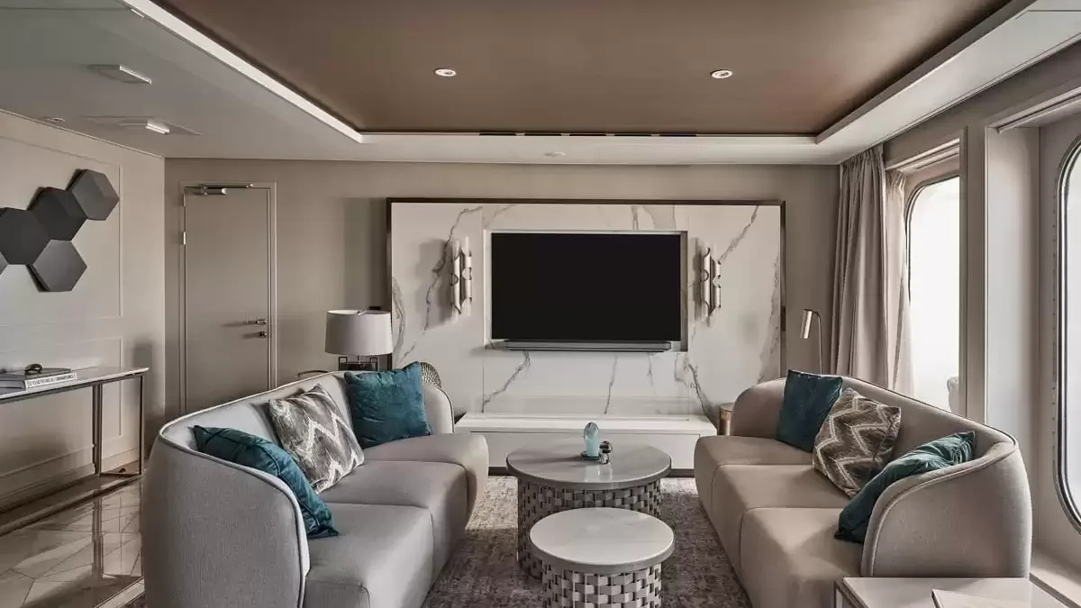 Une cabine à bord du Silver Endeavour