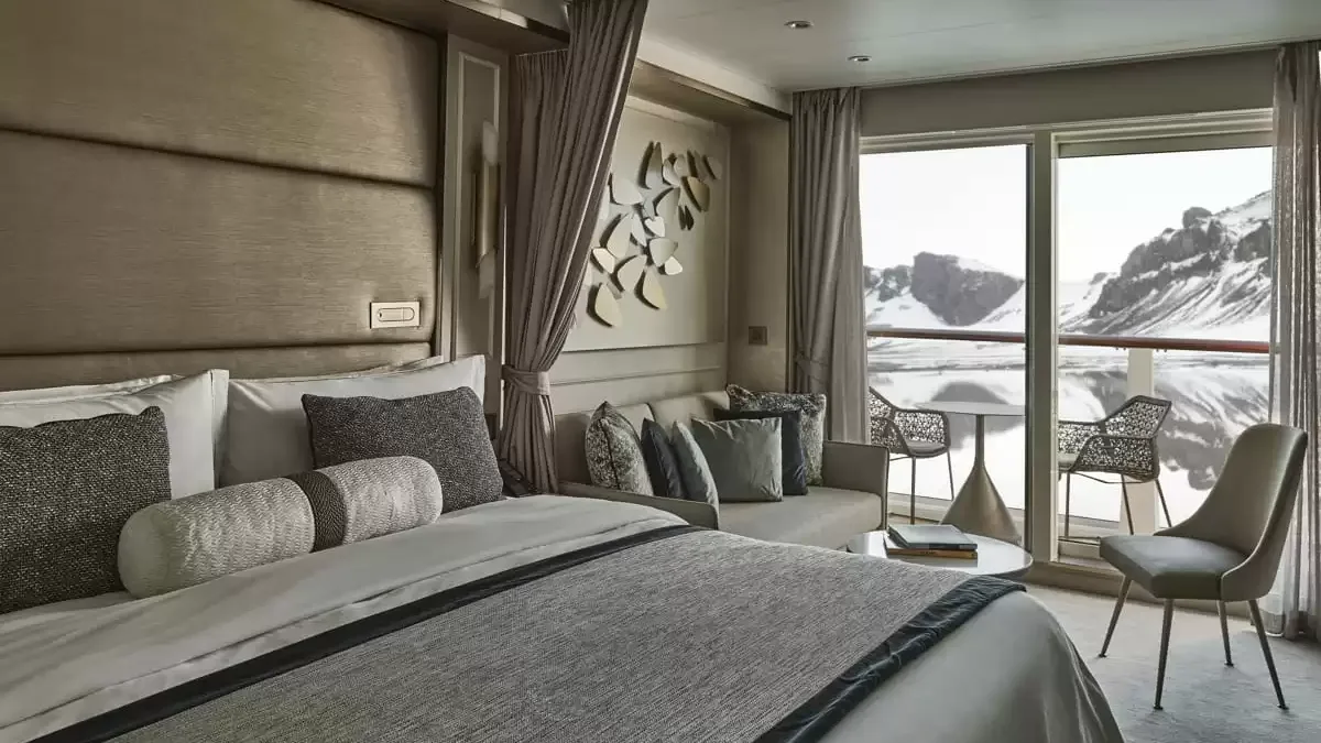Une cabine à bord du Silver Endeavour