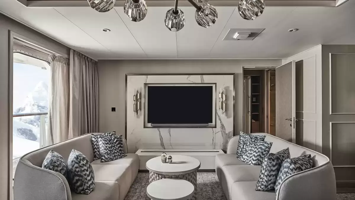 Une cabine à bord du Silver Endeavour