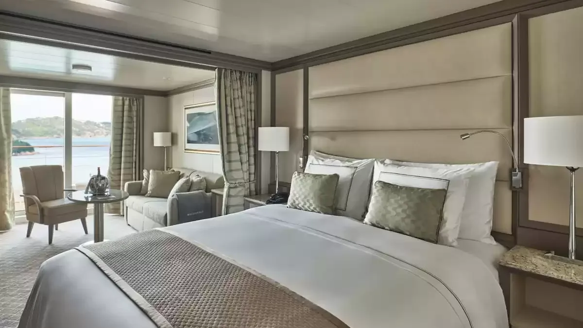 Une cabine à bord du Silver Moon