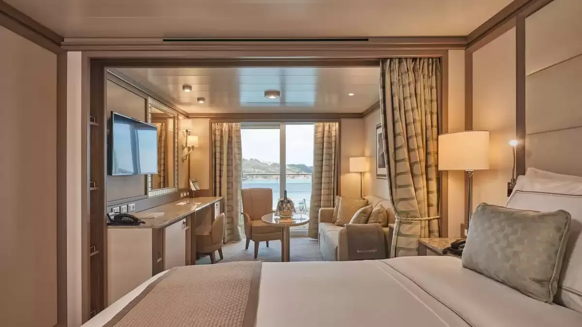 Une cabine à bord du Silver Moon