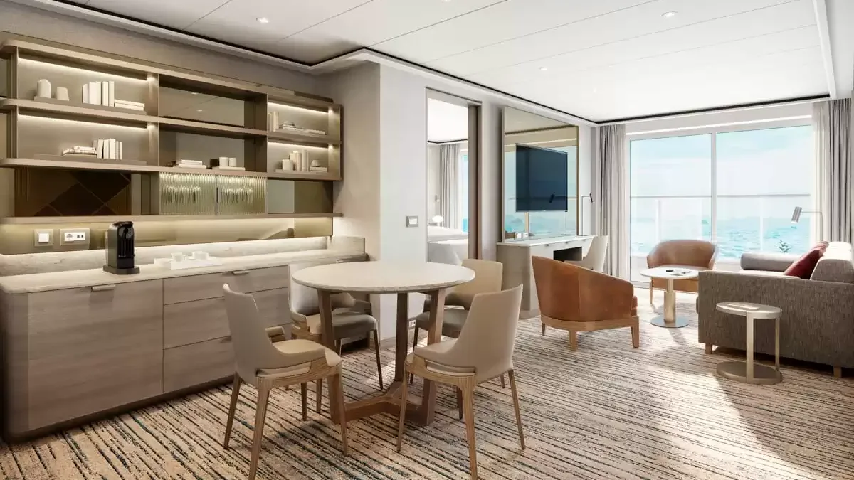 Une cabine à bord du Silver Nova