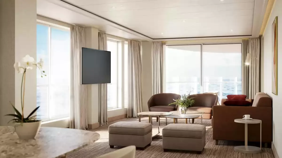 Une cabine à bord du Silver Nova