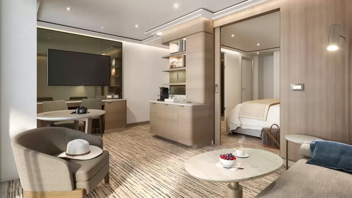 Une cabine à bord du Silver Nova