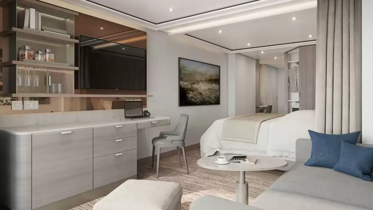 Une cabine à bord du Silver Nova