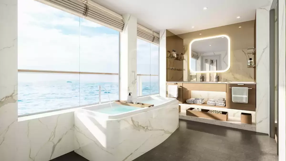 Une cabine à bord du Silver Nova
