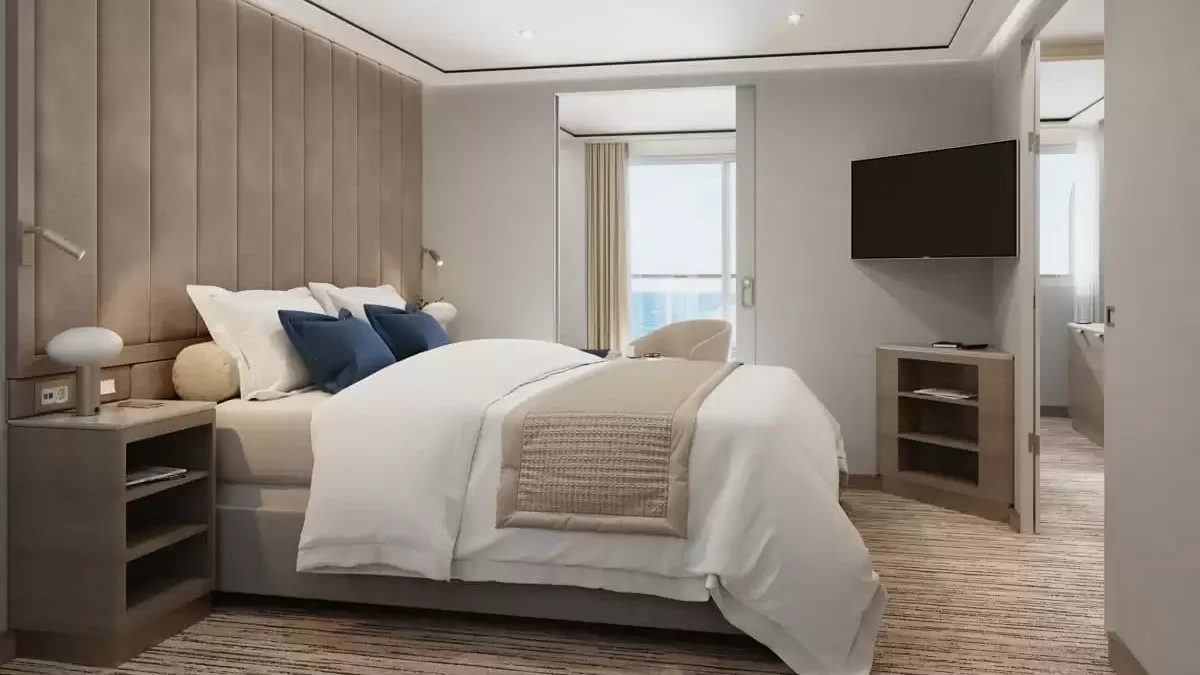 Une cabine à bord du Silver Nova