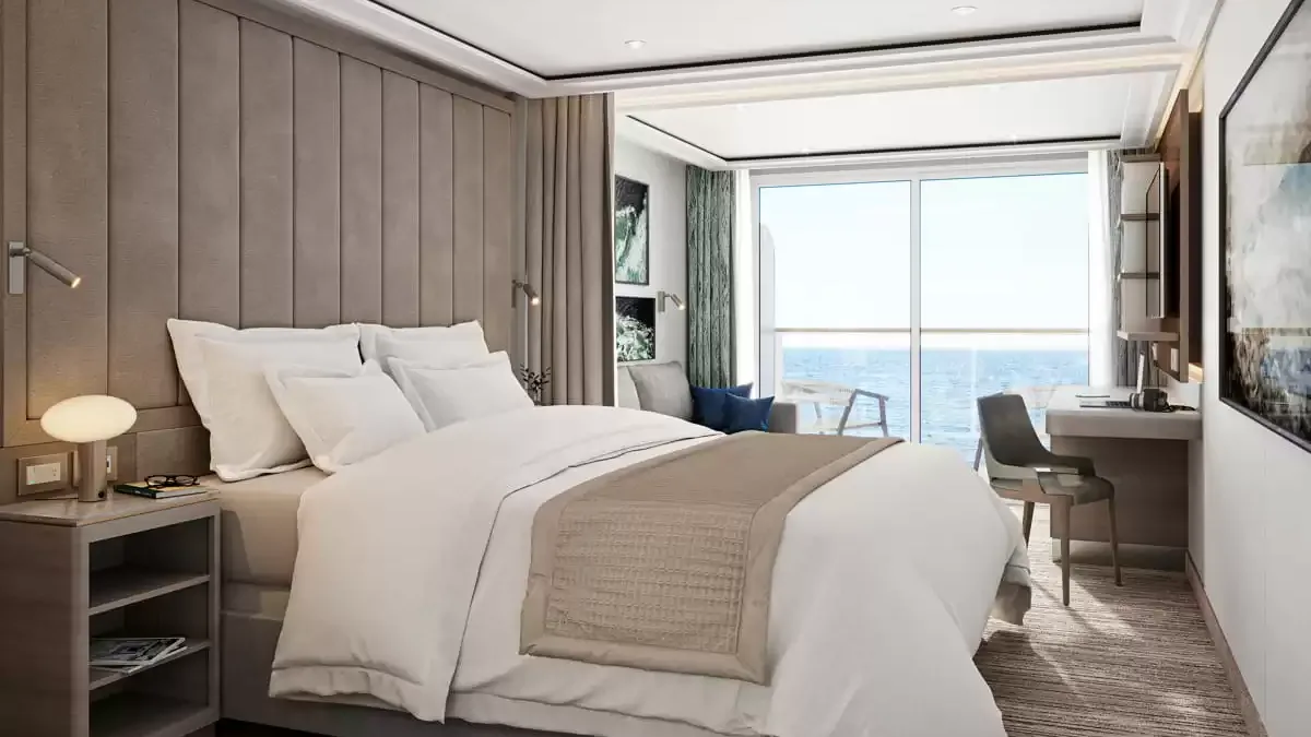 Une cabine à bord du Silver Nova