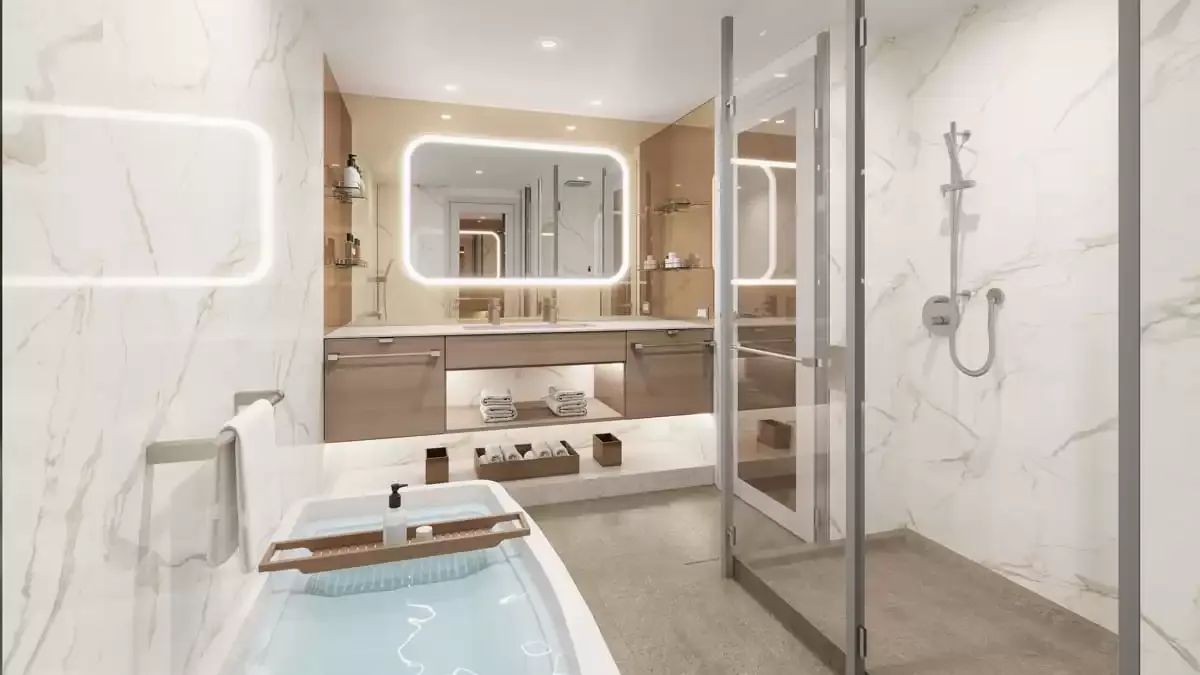 Une cabine à bord du Silver Nova