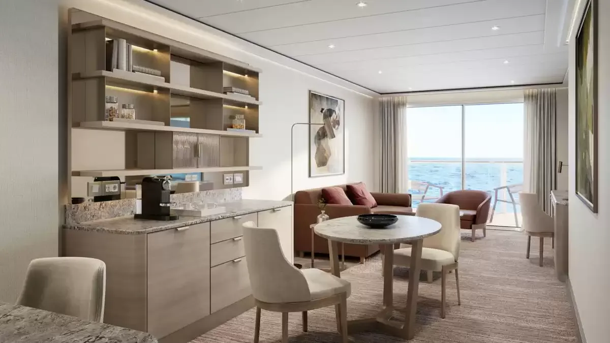 Une cabine à bord du Silver Nova