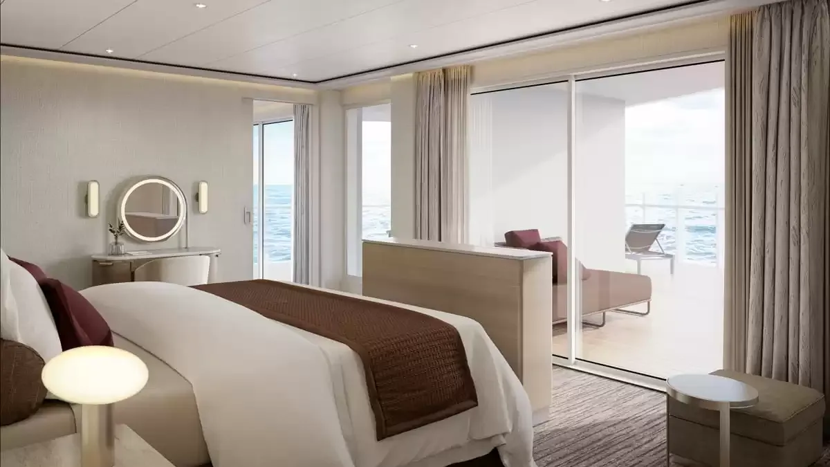 Une cabine à bord du Silver Nova