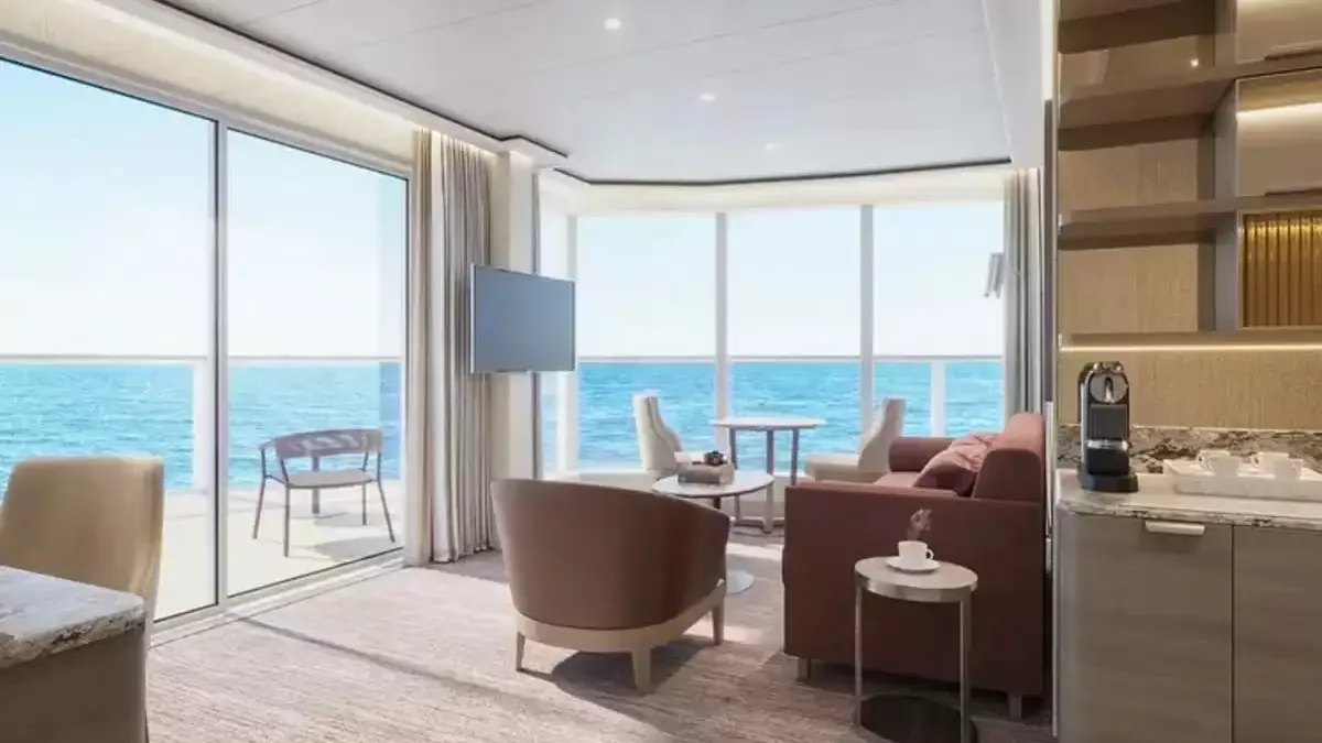 Une cabine à bord du Silver Ray