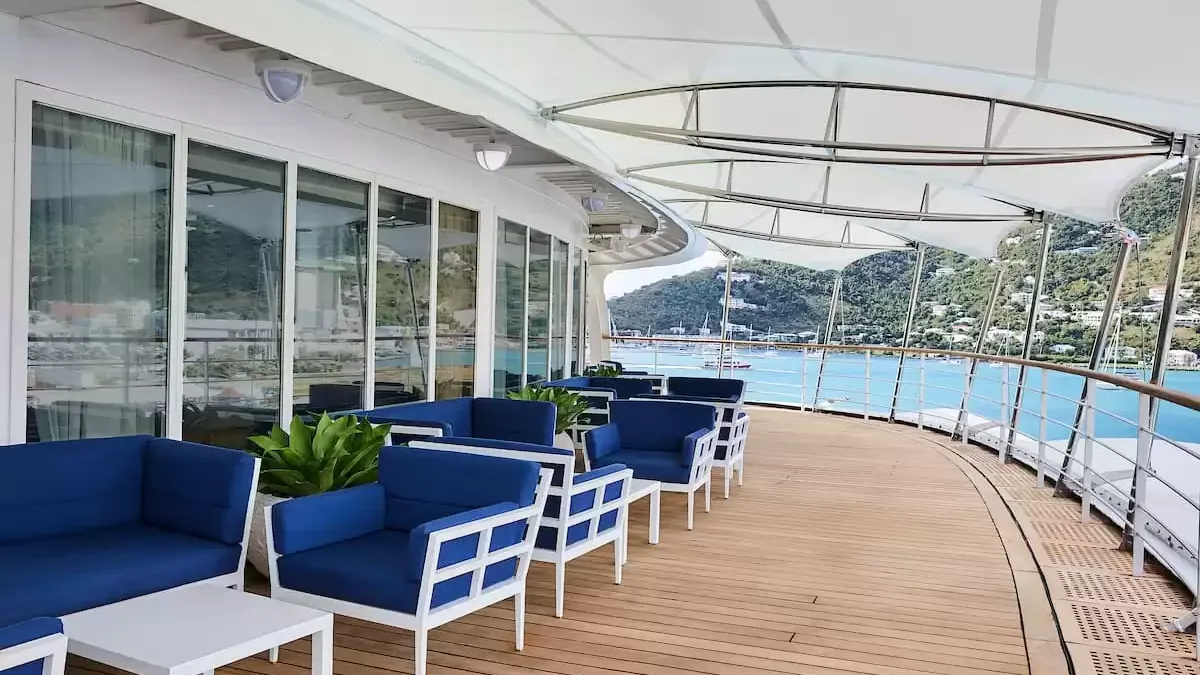 Espaces et activités à bord du Silver shadow