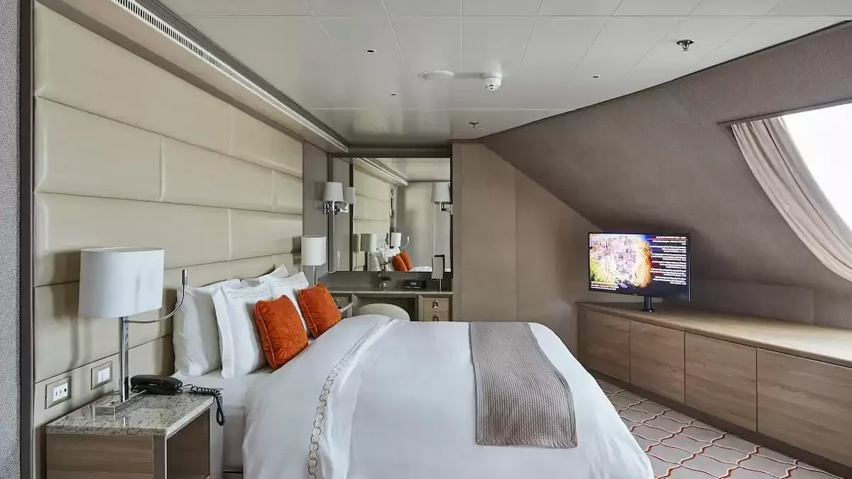 Une cabine à bord du Silver shadow