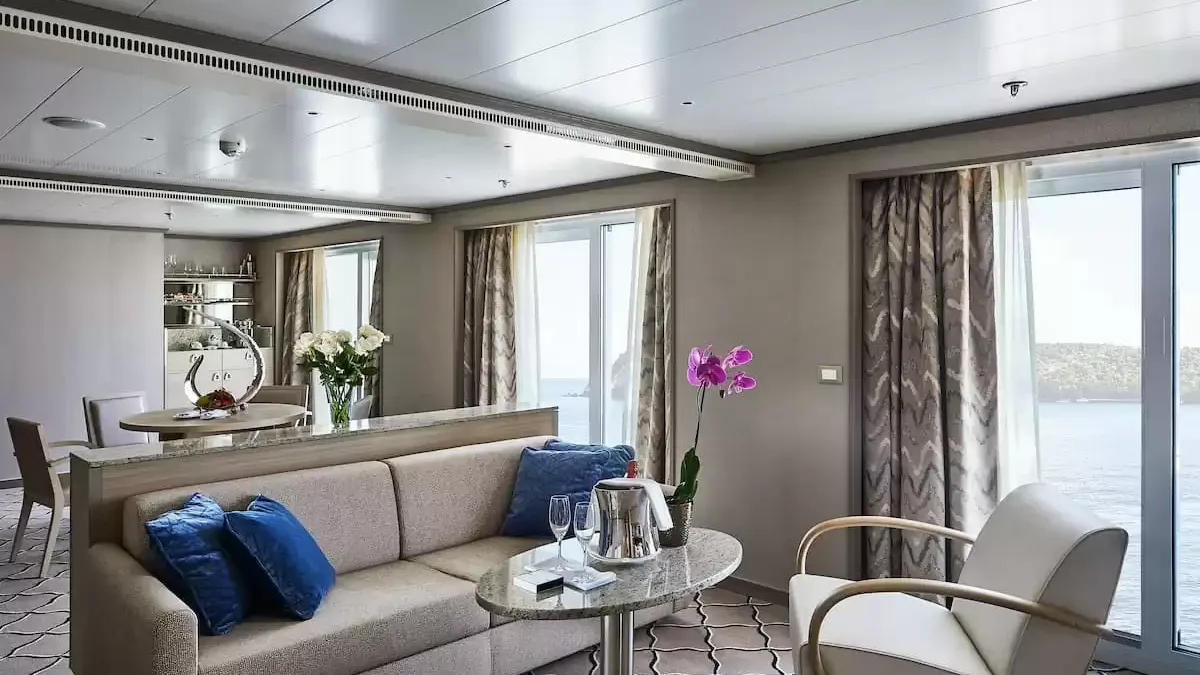 Une cabine à bord du Silver shadow