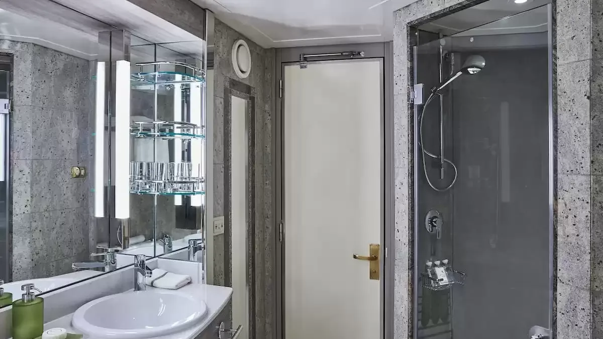 Une cabine à bord du Silver shadow