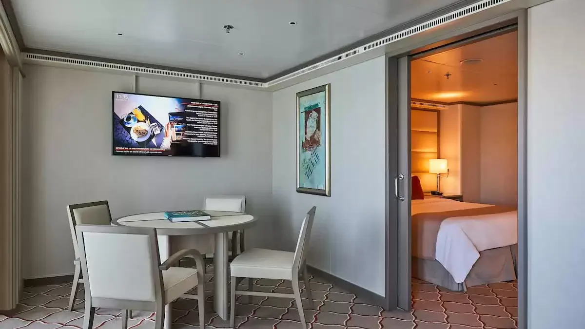 Une cabine à bord du Silver shadow