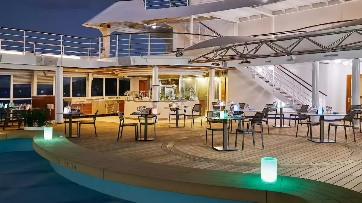 Espaces et activités à bord du Silver shadow