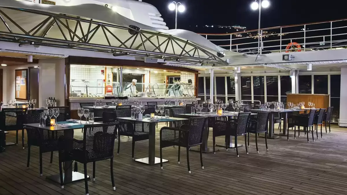 Espaces et activités à bord du Silver shadow
